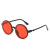 New Fashion Vintage round Frame for Children and Kids Sunglasses Cute Personality Cartoon Candy Color Boys' and Girls' Sunglasses Tide