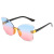 New Frameless Irregular Kids Sunglasses Kids Fashion Trendy Men and Women Sunglasses Ocean Lens UV Protection Glasses