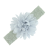 Foreign Trade Hot Color Elastic Lace with Chiffon Flower Hair Band Children Hair Accessories Girl Hair Band