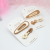 BB Clip Frosted Side Bang Clip Fashion Milk Tea Color All-Matching Graceful Side Clip Female Headdress Set