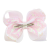 8-Inch Oumei Liang Pony Tail Wig Bow Hairpin European and American Cute Baby Children's Hairpin Headdress 812