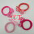Korean Style Children's Hair Accessories Headdress Bow Towel Ring Does Not Hurt Hair Accessories Wholesale Girls Hairtie