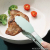 9-Inch Stainless Steel Clip Kitchen Food Grilled Meat Bread Food  Tong Anti-Scald Fried Steak Special Silicone Clip