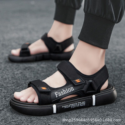 Men's Sandals 2022 New Summer Casual Stylish Outdoor Men's Beach Soft Bottom Non-Slip Couple Sports Sandals