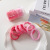 7 PCs Color Gradient Bottle Towel Ring Hair Ring Hair Rope Rubber Band Ins Good-looking Hair Band Hair Accessories Wholesale