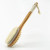 Factory Direct Sales Bamboo Whole Handle Double-Sided Massage Bristle Bath Brush Bath Brush Bath Brush Beat Meridian Brush