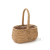 Handmade Knitted Basket Wholesale Flower Arrangement Handbag Hand Gift Storage Straw Rattan Basket Cabas Imitation Rattan Basket Flower Basket