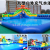 Factory Direct Sales Inflatable Castle Large Amusement Inflatable Toy Inflatable Float Entrance Bracket Pool Faucet Slide