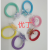 Cross-Border Adult Towel Ring Headband Does Not Hurt Hair High Elastic Foreign Trade Hair Band Ponytail 4cm New Rubber Band plus Accessories