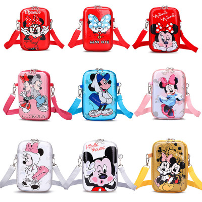 Children's Small Bags Boys and Girls Cartoon Printed Egg Shell Shoulder Messenger Bag Western Style Children Parent-Child Mobile Phone Coin Purse