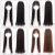 Factory Wholesale Wig Female Long Hair Simulation Long Curly Hair Head 3D Hair Supplementing Piece Big Wave Head Hair Piece Hair Extension