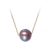 Yunyi Edison Big Pearl Simplicity Necklace Slightly Flaw Pendant Ornaments Natural Pearl High-End Jewelry Shopping Mall Goods
