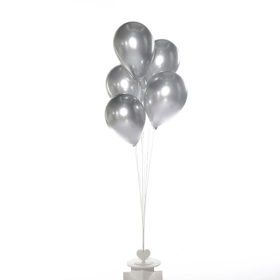 Metal Balloon Rubber Balloons Birthday Party Wedding Arrangement 12-Inch 2.8G/1 Pack 50 PCs