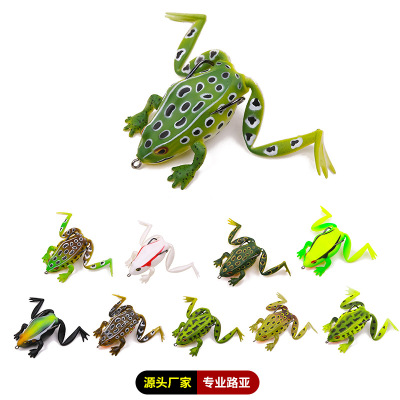 Thunder Frog Lure 6.5cm/17.2G Toad Frog Frog Soft Bait Simulation Bait Artificial Bait Fishing Bait Artificial Lure