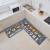 Crystal Velvet Cartoon Floor Mat Kitchen Two-Piece Set Absorbent Oil-Absorbing Non-Slip Mat Household Long Rug Mat Door Mat