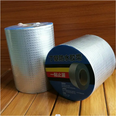 Butyl Rubber Tape Water Resistence and Leak Repairing Adhesive Tape Self-Adhesive Waterproof Tape Butyl Waterproof Tape Roof Water Resistence and Leak Repairing Stickers