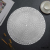 Gilding Pearl Shell Heat Proof Mat Household European Placemat PVC Dining Table Cushion Anti-Scald Insulation Western-Style Placemat High-End