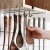 Kitchen Iron Hook Seamless Nail-Free Cabinet Wall Cupboard Partition Storage Rack Bedroom Wardrobe Storage Hook