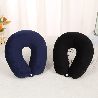 Wholesale Nap Headrest U-Shape Pillow Office Travel Driving Neck Protection Neck Pillow Car and Office Dual Purpose Throw Pillow