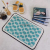 Cashmere-like Geometric Printed Mat Bedroom Plush Mat Bathroom Bathroom Bathroom Absorbent Non-Slip Mat Door Mat