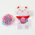 New Cat Bag Children Small Rubber Band National Trendy Style Disposable Rubber Band Strong Pull Constantly Baby Hair Rope Hair Ring