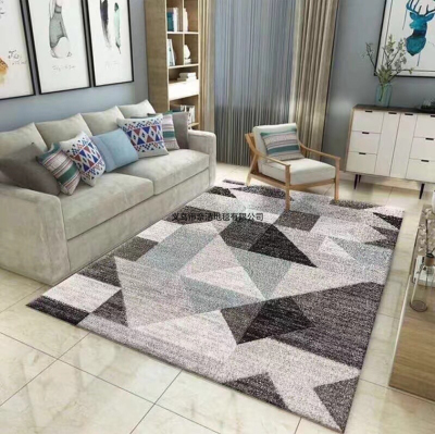 Crystal Velvet Bedroom Living Room Carpet Modern Minimalist Floor Mat Household Coffee Table Balcony Cushions