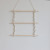 INS Cotton String Woven Storage Rack Nordic Style Handmade Wooden Headband Towel Rack Scarf Rack Home Decorations