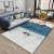 Cashmere Ink Painting Living Room Carpet Home Bedroom Balcony Coffee Table Floor Mats Plush Mat