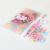 Cartoon Frosted Bag Disposable Rubber Band Korean Children's Basic Hair Rope Thick Color Girls' Rubber Band Wholesale