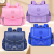 New Horizontal Version Student Children Grade 1-6 Lightweight Backpack Wholesale