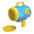 New Cute Bubble Gun Electric Gatling Bubble Machine Comes with Little Fan Bubble Water Toy Gun