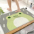 Crystal Velvet Printed Carpet Doorway Hallway Door Mat Bathroom Toilet Water-Absorbing Non-Slip Mat Cartoon Floor Mat