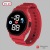 New LED Electronic Watch C5-13 Football Square Apple Waterproof Digital Sports Student LED Electronic Watch