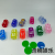 Factory in Stock Supply Crystal Transparent Dice 14mm Acrylic Color Dice Candy Toy Dice Accessories