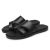 Summer First Layer Cowhide Men's Sandals Flip-Flops Outdoor Flip-Flops Outdoor Non-Slip Sandals Trendy Beach Shoes