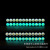 Noctilucent Stone Zodiac Beads Glowing Scattered Beads Zodiac Luminous Pearl Scattered Beads Wholesale Fluorescent Stone Zodiac