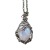 Exclusive for Cross-Border Ornament Moonstone Necklace Female Pendant Vintage Boho Leaf Rattan Accessories Wholesale