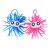 Children's Toy Stall Supply Urchins Hairy Ball Flash Inflatable Toy TPR Material Flash Toy