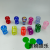 Factory in Stock Supply Crystal Transparent Dice 14mm Acrylic Color Dice Candy Toy Dice Accessories