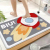 Crystal Velvet Printed Carpet Doorway Hallway Door Mat Bathroom Toilet Water-Absorbing Non-Slip Mat Cartoon Floor Mat