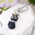 Europe and America Cross Border New Cartoon Moon Cat Pendant Sweet Fun Kitten Key Buckle Cute Animal Ornaments Pendant