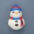 Christmas Squishy Toys Set Penguin Snowman Santa Claus Pressure Reduction Toy Factory Direct Sales Low Price