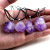 Amethyst Stone Natural Raw Gemstone Necklace Amethyst with Shape Irregular Pendants Clavicle Chain Female Small Jewelry Wholesale