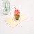 Handmade Cone Cake Birthday Blessing Card Holiday Thank You Card Wholesale 3D Stereoscopic Greeting Cards