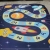 Cartoon Children's Hopscotch Game Mat Crawling Mat Living Room Bedroom Room Home Carpet Wholesale Crystal Velvet Floor Mat