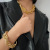 Hip Hop Punk Exaggerated Necklace Women's Street Shot Fashion Thread Chain Necklace Bracelet