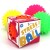 Cross-Border New Arrival Stress Ball Toy Creative New Package TPR Material Stress Relief Ball Amazon Direct Supply Factory Direct Sales