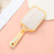 Cross-Border Marbling Air Cushion Comb Pink Girl Hair Styling Comb Household Plastic Hair Curling Comb Wholesale