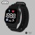 New LED Electronic Watch C3-11 Football Square Apple Waterproof Digital Sports Student Fashion Wearing Bracelet