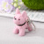 New Style French Fighting Dog Cute Key Ring Dog Doll Key Chain Pendant Bag Hanging Ornament Cartoon Puppy Key Chain